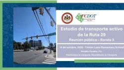 Estudio de transporte active de la Ruta 29: Reunión pública – Ronda 314 de octubre, 2026