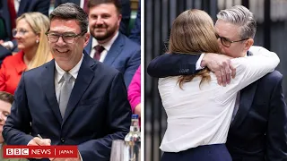 英労働党にとって激動の1日、スターマー氏辞任からバーナム氏の下院復帰まで