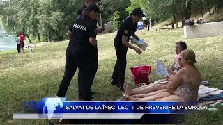 Saved from drowning: Drowning prevention lessons in Soroca