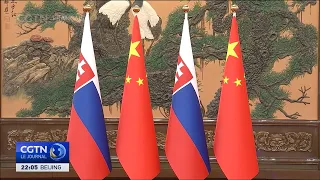 Xi Jinping holds talks with Slovak president in Beijing