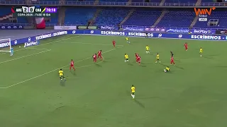 MAURO MANOTAS SCORES FROM LONG RANGE FOR REAL CARTAGENA AGAINST AMÉRICA! #LACOPAxWIN 🔰⚽🔥🏆