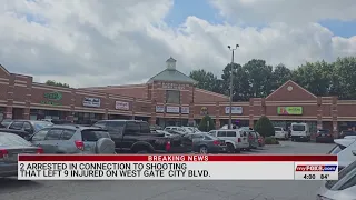 2 arrested in connection to Greensboro shooting that left 9 injured
