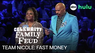Team Byer Takes on Fast Money | Celebrity Family Feud