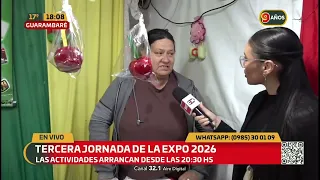 Third day of the 2026 Expo in Guarambaré