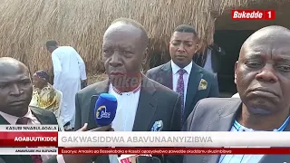 Essanyu amasiro g'e kasubi gawedde.