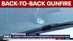 Police investigate after back-to-back night gunfire in Arlington neighborhood