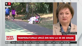 METEO. Temperaturile urcă din nou până la 35 de grade