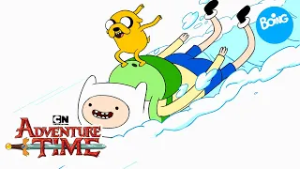 Hora de Aventuras | Bajando por la nieve | Especial Deportes de invierno ? | Boing