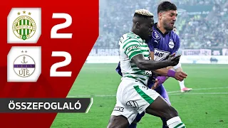 OTP Bank Liga: Ferencvárosi TC – Újpest FC 2–2 | összefoglaló