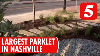 Nashville's Biggest Parklet Opens on Jefferson Street