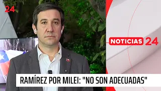 UDI President on Milei's words regarding Allende: "They are not appropriate for referring to a he...