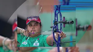 5579 FT Dafne Quintero and Rodrigo González reach the podium at the 2026 Saltillo World Cup
