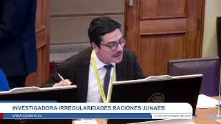 Investigative Commission on Junaeb Ration Irregularities - Wednesday, September 30, 2026