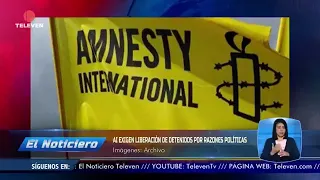 Amnesty International demands release of political prisoners - The News midday broadcast 08/27/26