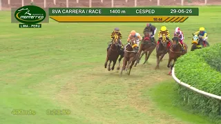 Hipódromo Monterrico - 8va Carrera 29 Junio 26