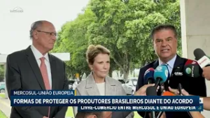 Governo busca formas de proteger os produtores brasileiros diante do acordo Mercosul-UE