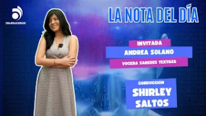 LA NOTA DEL DÌA 19 FEBRERO 2026 ANDREA SOLANO VOCERA SABERES TEXTILES