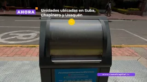 Bogotá impulsa contenedores soterrados para mejorar la limpieza urbana | Medio ambiente