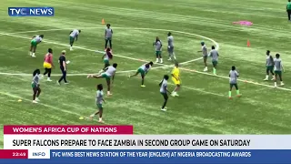 Super Falcons Prepare To Face Zambia In Second Group Game On Saturday