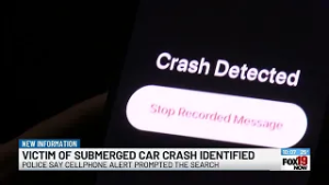 Victim of submerged car crash identified