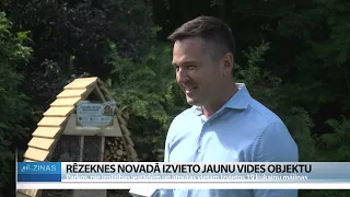 Dabas vērošanai Rēzeknes novadā uzstāda kukaiņu mājiņas