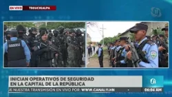 Major security operations reported by the National Police in these areas of the capital