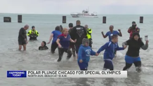 26th annual Polar Plunge for Special Olympics Illinois fundraiser is Sunday morning at North Ave. Be