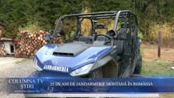 25 YEARS OF MOUNTAIN GENDARMERIE IN ROMANIA