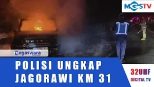 KECELAKAAN DI TOL JAGORAWI DIDUGA TERKAIT BALAPAN LIAR