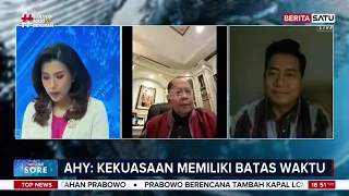 Pidato AHY Kekuasaan Ada Batasnya: Kode Pilpres 2029 atau Kritik Terselubung? #Beritasatusore