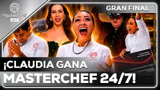 ¡CLAUDIA ES LA GRAN GANADORA DE MASTERCHEF 24/7! | MASTERCHEF 24/7