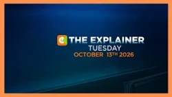 THE EXPLAINER ~13TH OCT, 2026