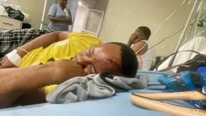 Caso Robinson Guzmán dado de alta por médicos, pero retenido en cuartel policial en Villa Altagracia