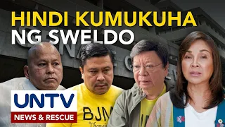 Sen. Loren Legarda at tatlong iba pang senador, hindi umano kumukuha ng sweldo.