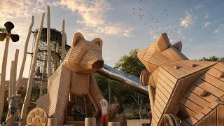 Ventas Park construction moving 'at full speed': landscaping in April and tunnel ready by June