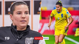 Nicole Kozlova anger at Russian invasion & reveals Ukraine home club hit by missile