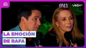 Con un regalo de su familia y una carta de Karen: Rafa Araneda se despide con emoción de Viña 2026