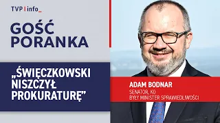 Bodnar: Święczkowski was Ziobro's right-hand man and destroyed the prosecutor's office | MORNING ...