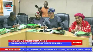 Ogun Assembly Commends Finance Ministry on Revenue Performance