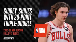 Josh Giddey shines with 20-point triple-double against Milwaukee | #NBA