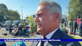Saint Michael the Archangel: Police celebrate their patron saint in the heart of Arcella, Septemb...