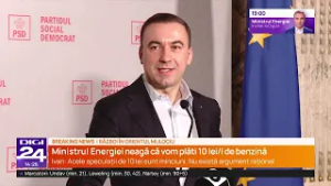 Ministrul Energiei:  „Nu există niciun motiv ca prețurile să se apropie de 10 lei/litru”
