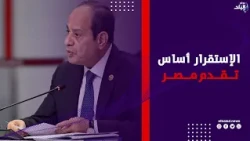 الرئيس السيسي: لو عايزين الدولة المصرية تتقدم يبقى لازم يكون فيه استقرار وجدارة