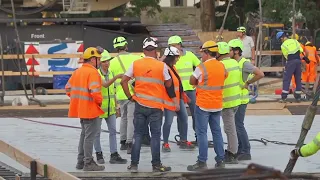 New Ponte al Pino bridge in Florence installed: service suspended until July 30