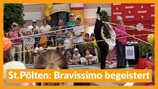 St. Pölten: Bravissimo delights with humor, music & acrobatics