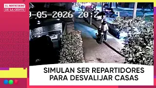THEY POSE AS DELIVERY WORKERS TO ROB HOMES #ElNotidelaGente