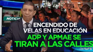 TREMENDA HUELGA PROTESTA EN SABANETA, la ADP y APMAE se tiran a las calles
