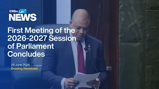 First Meeting of the 2026-2027 Session of Parliament Concludes