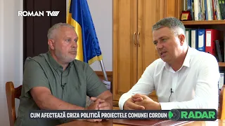 📺 Radar TV / Cum afectează criza politică proiectele comunei Cordun / 30 iulie 2026