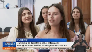 Município do Tarrafal recebe estagiárias portuguesas no âmbito do Programa Erasmus+